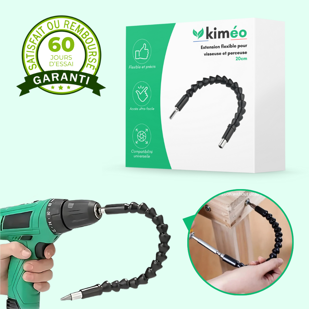 Extension flexible pour visseuse et perceuse