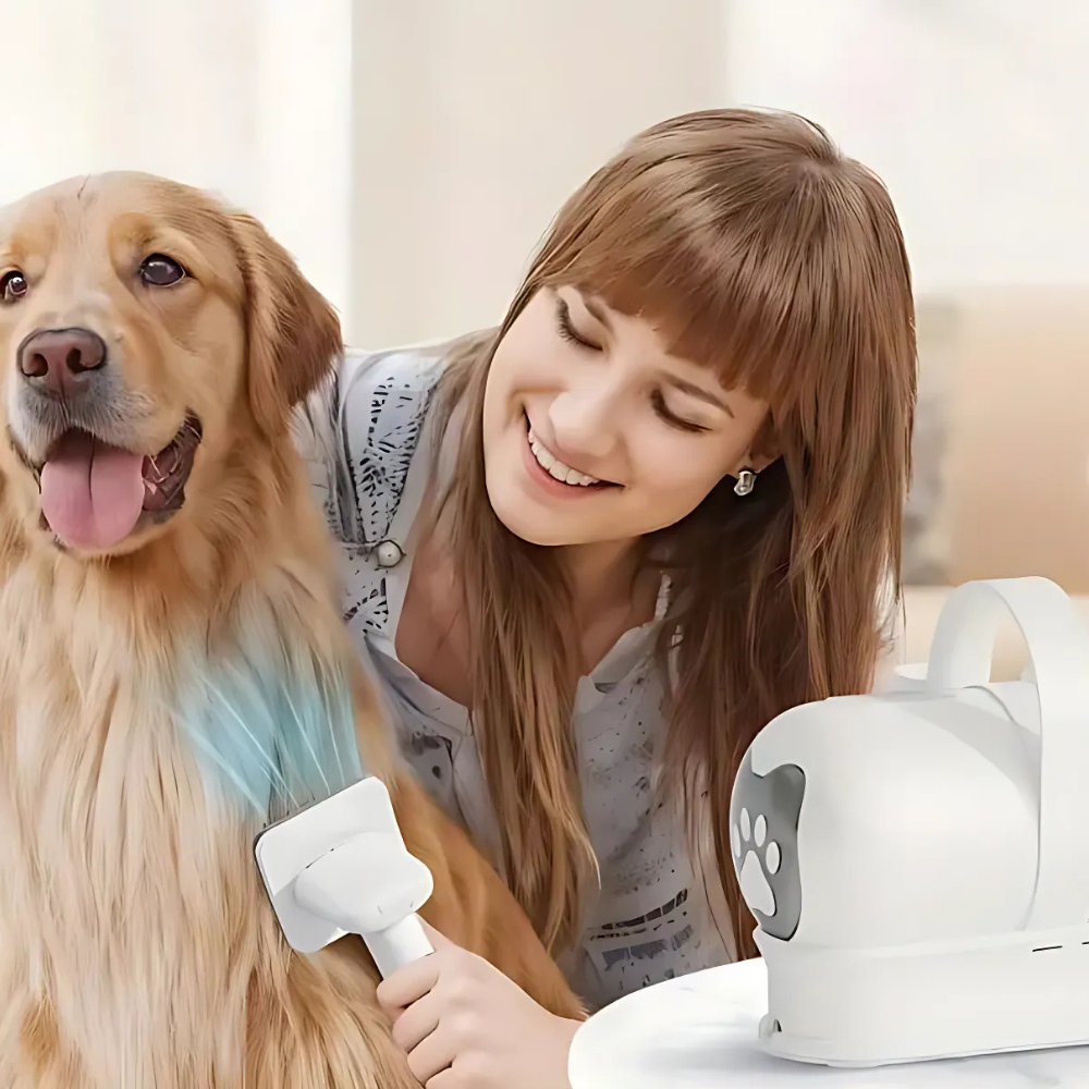 Aspirateur portable anti-poils – Élimine poils de chiens et chats sur tissus et meubles