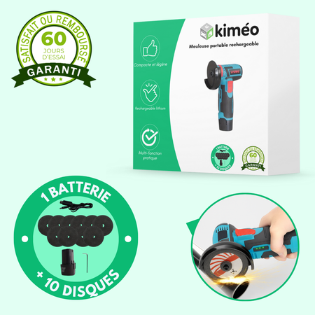 Meuleuse portable rechargeable 12V – Mini outil multifonction Polissage Meulage
