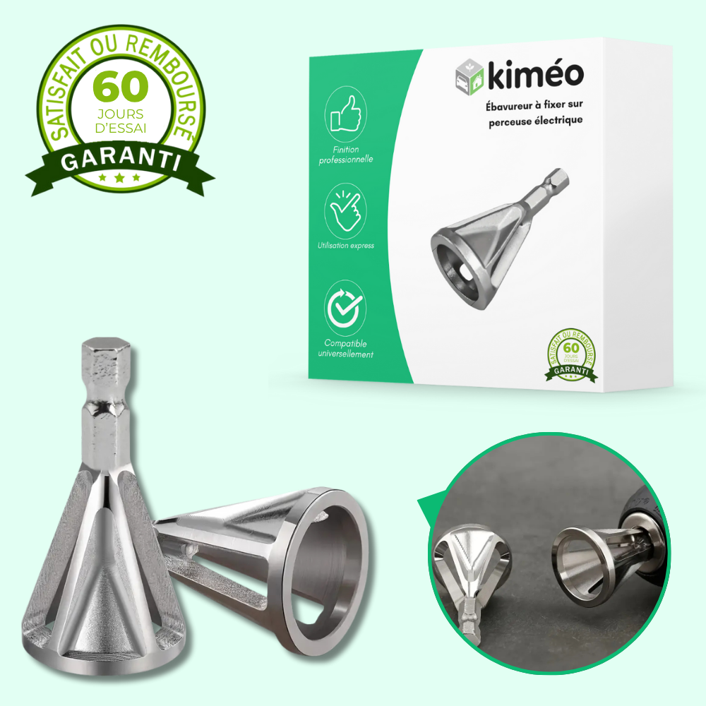 Ébavureur à fixer sur perceuse électrique
