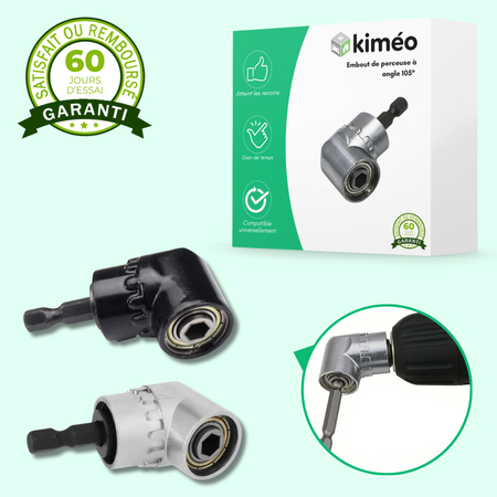 Embout de perceuse à angle 105°