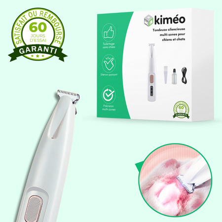 Tondeuse électrique silencieuse pour chiens et chats – Toilettage multi-zones sans stress