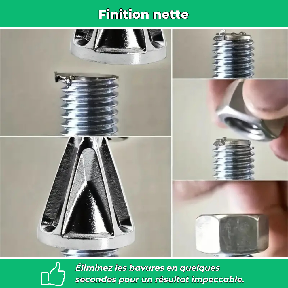 Ébavureur à fixer sur perceuse électrique