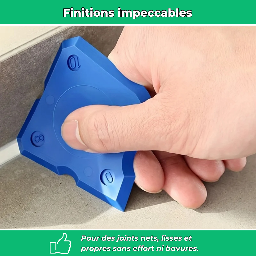 Kit 4 en 1 pour joints silicone parfaits