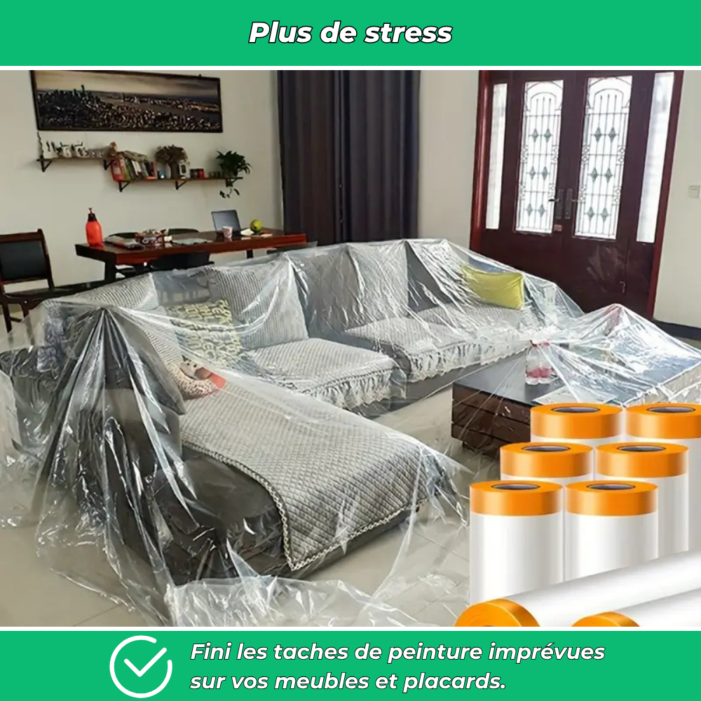 Polyane de protection spécial travaux