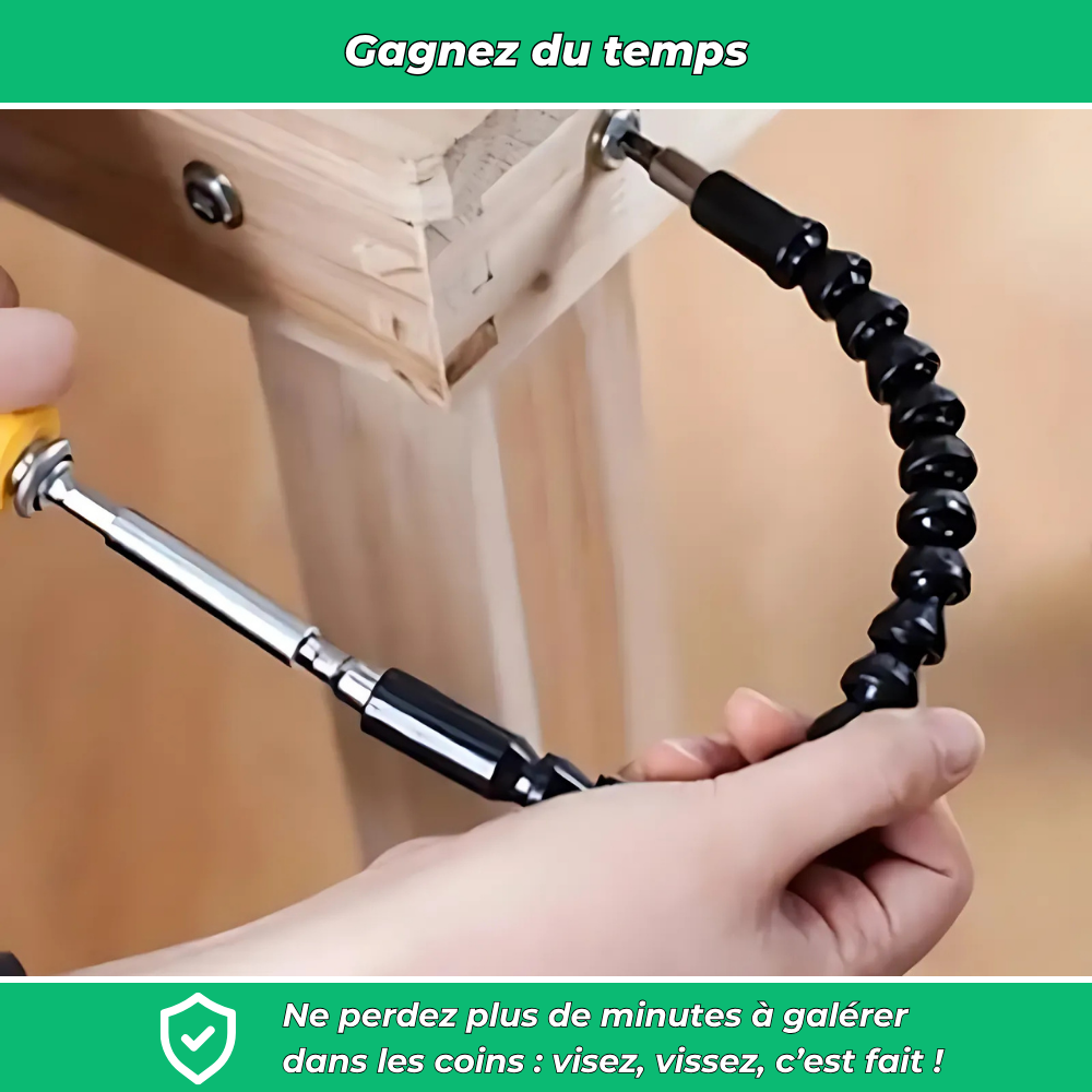 Extension flexible pour visseuse et perceuse