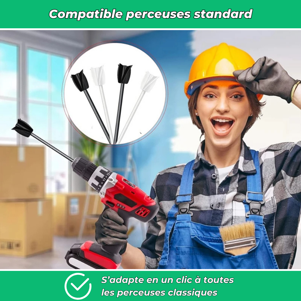 Mélangeur de peinture pour perceuse