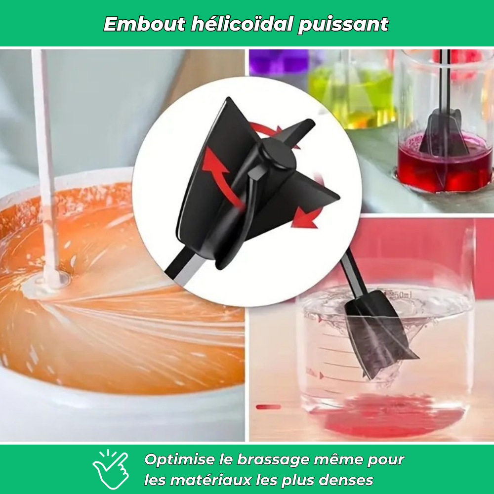 Mélangeur de peinture pour perceuse