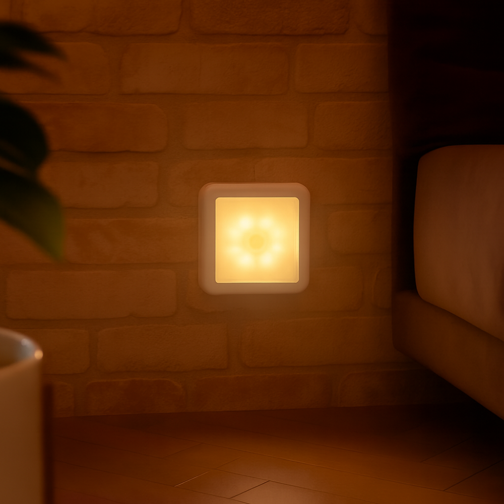 Lampe LED détecteur de mouvement sans fil – Éclairage automatique pour intérieur et extérieur