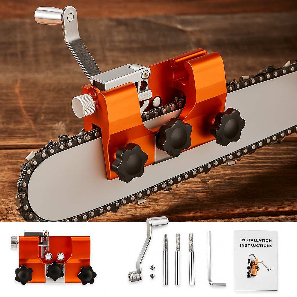 Affûteur manuel pour chaîne de tronçonneuse