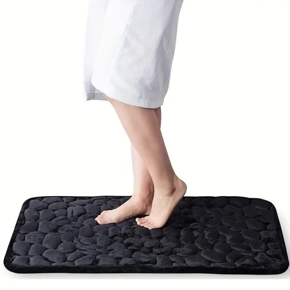 Tapis de salle de bain absorbant & confortable
