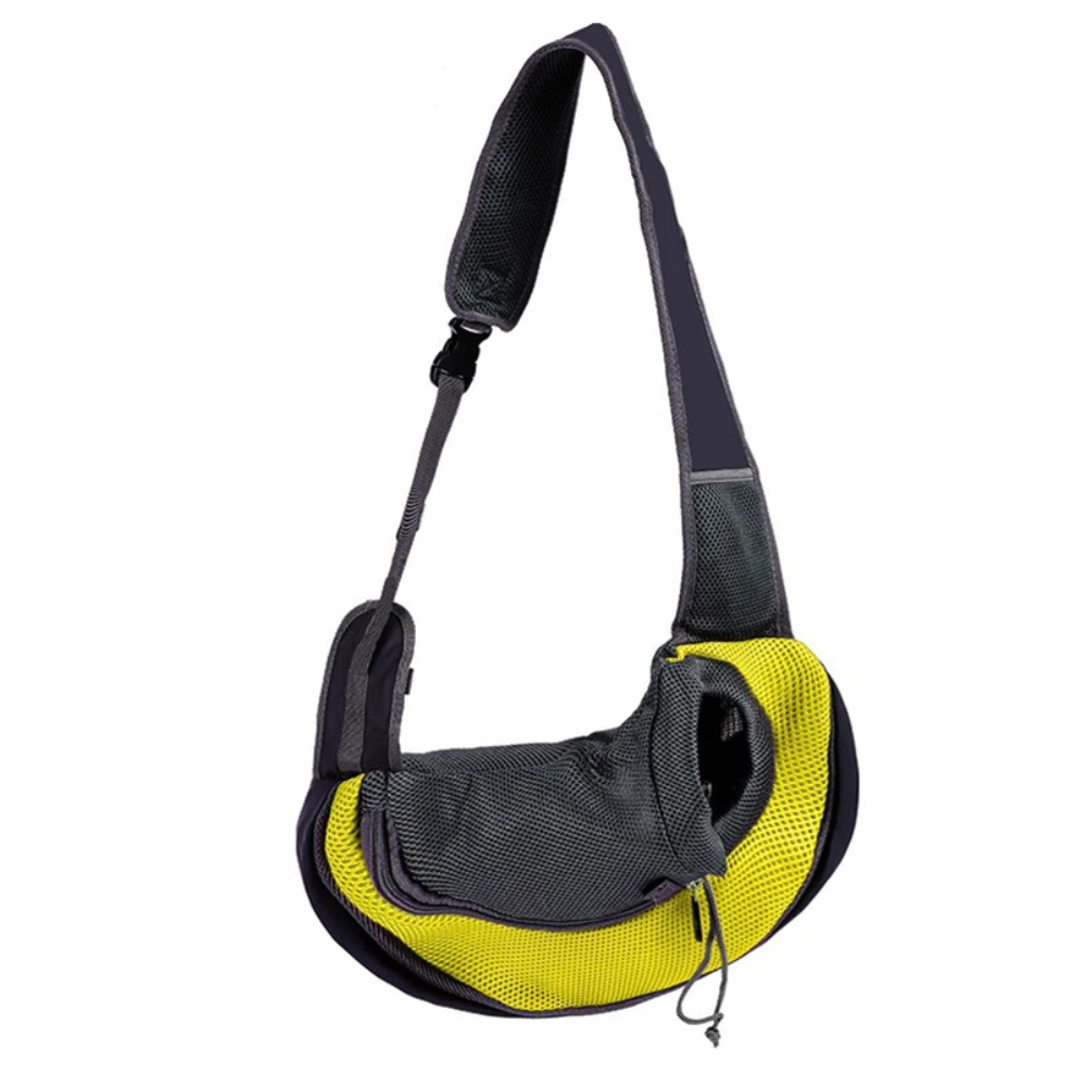 Sac bandoulière de transport pour petits animaux – Confort et sécurité en balade