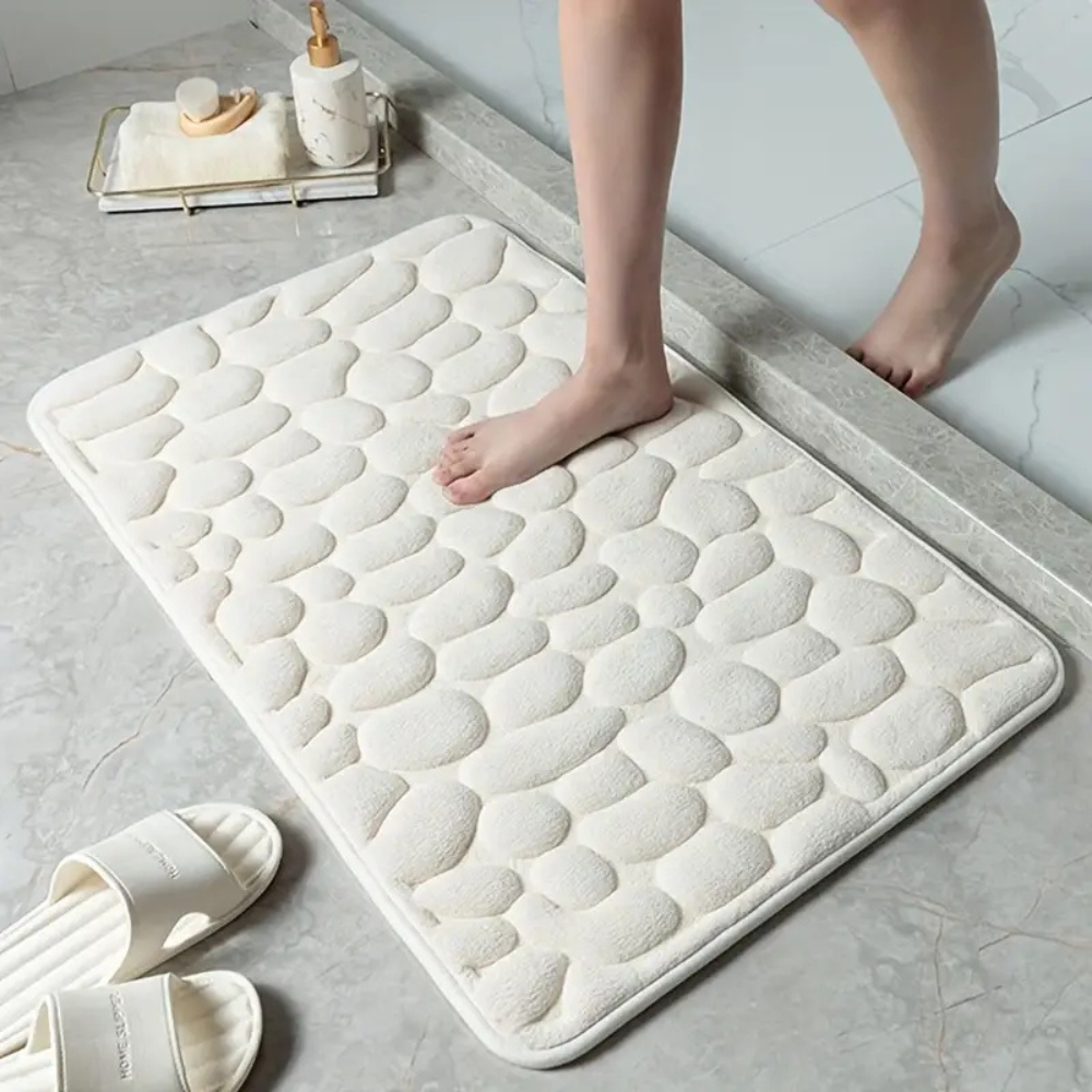 Tapis de salle de bain absorbant & confortable