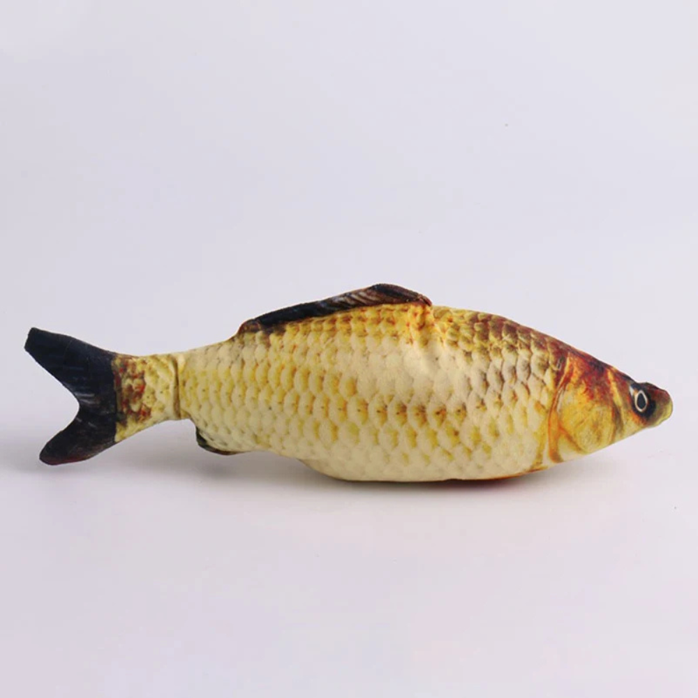 Jouet Poisson Interactif Réaliste pour Chats – Peluche Animée avec Mouvement