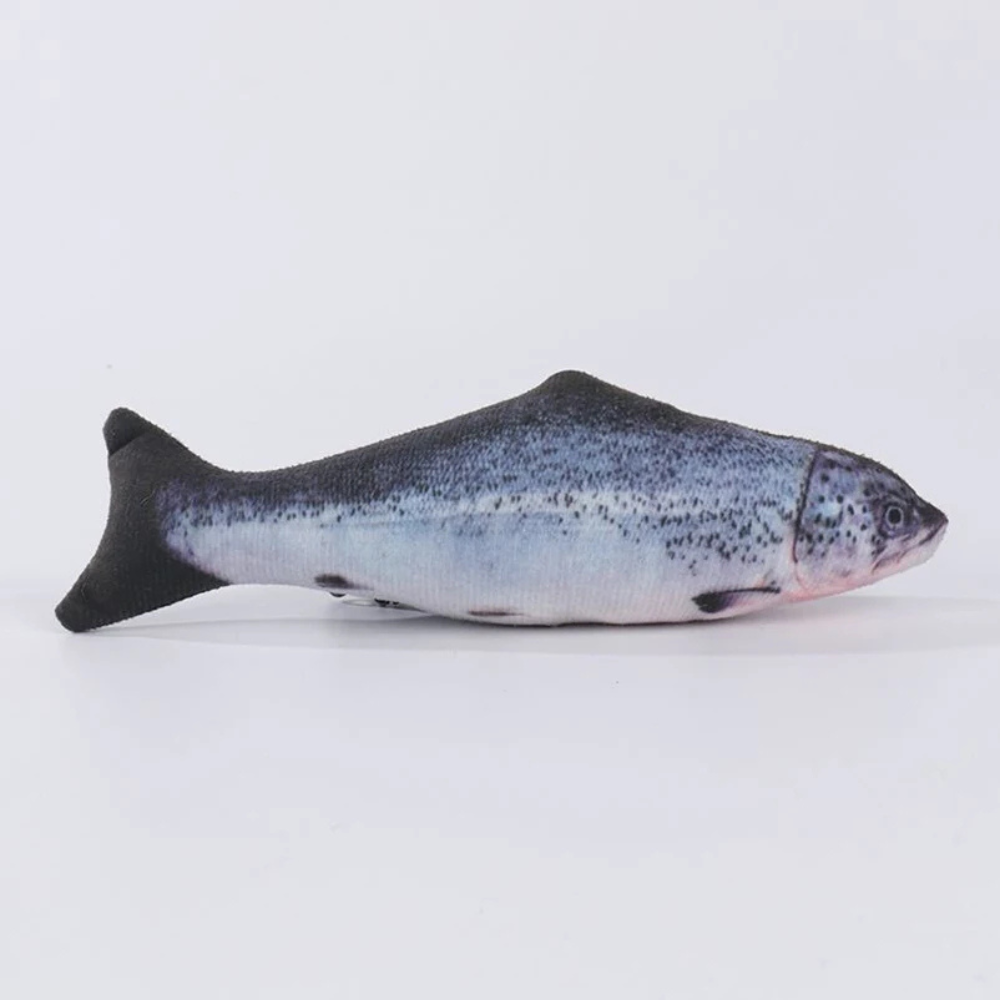 Jouet Poisson Interactif Réaliste pour Chats – Peluche Animée avec Mouvement