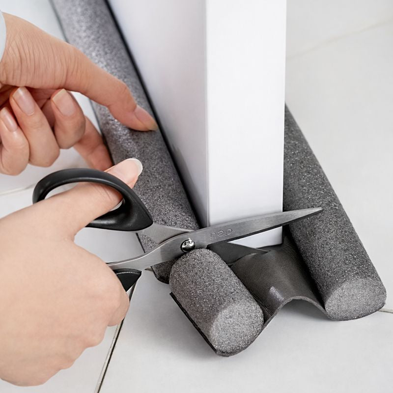 Iso’Porte Bas de porte isolant – Isolation de porte anti-froid, air et poussière