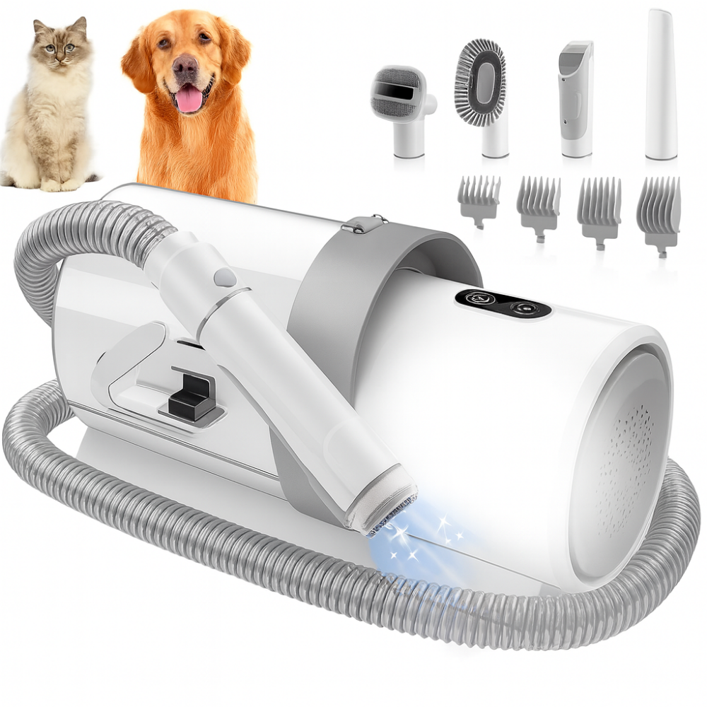 AspiZen - Kit de toilettage aspirant 2,5 L – chiens & chats
