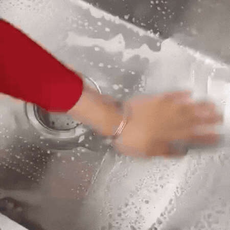 Chiffons Récurants INOX Double Face - Puissants Et Durables, Pour Ustensiles De Cuisine Et Vaisselle - Ergonomiques