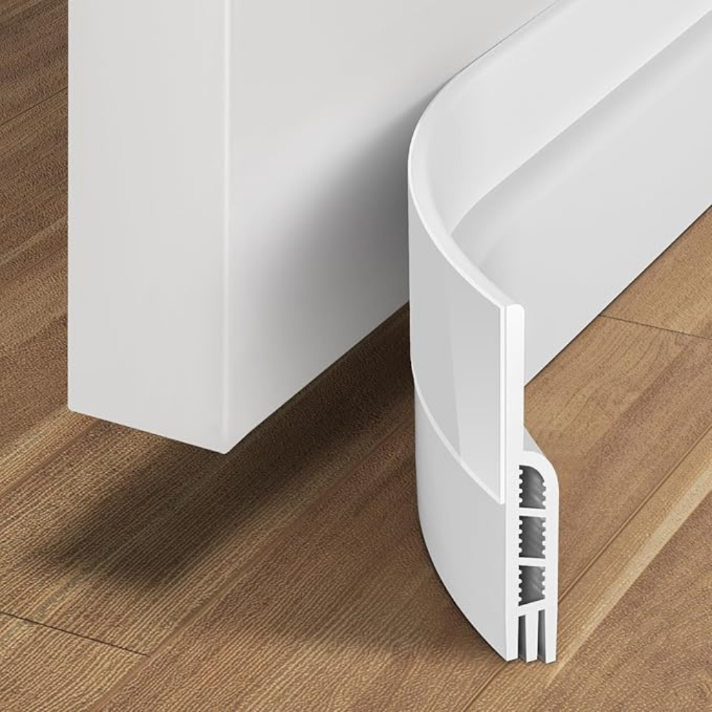 ThermaBlock – Bas de porte isolant contre le froid, le bruit et les poussières