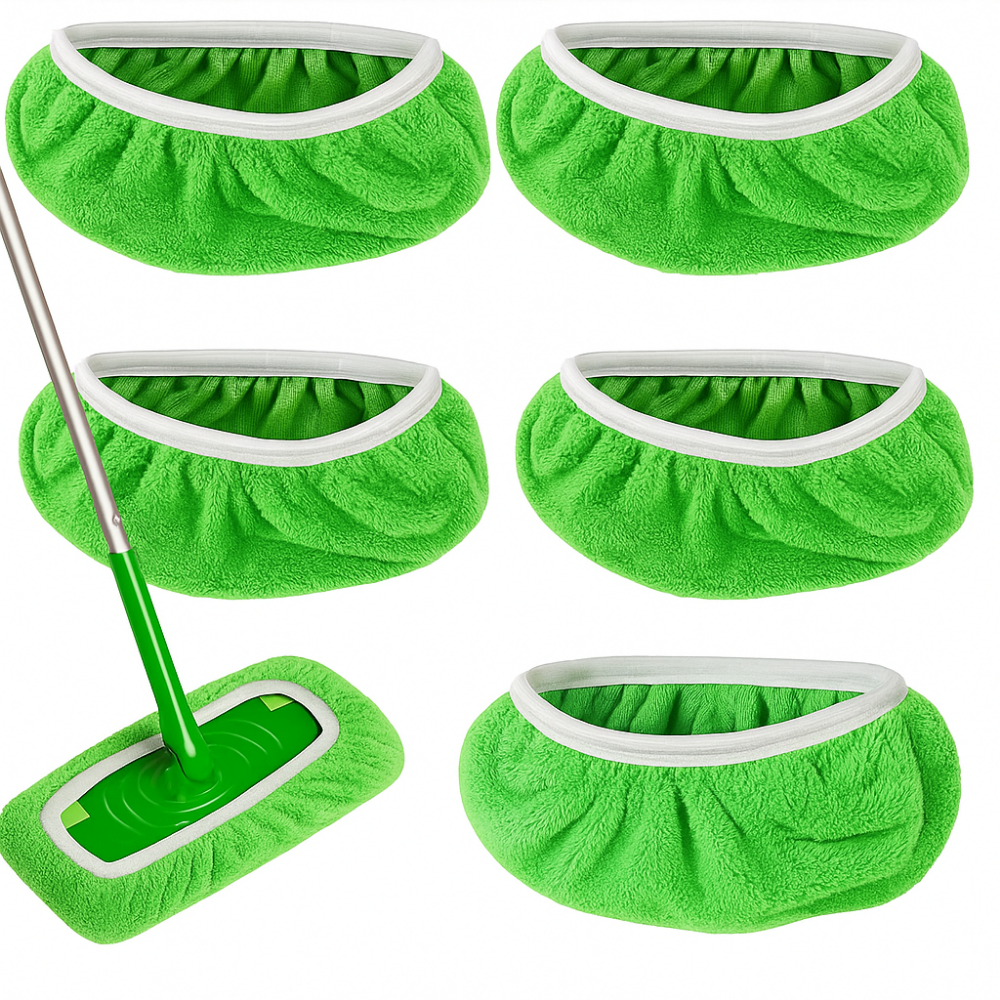 CleaNéo – Housse réutilisable pour Swiffer (Lot de 5)