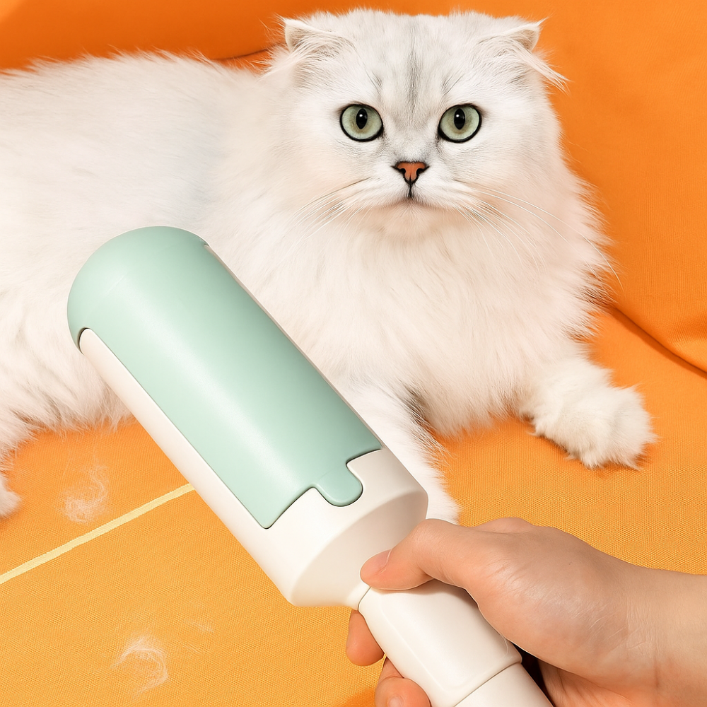 RolliPet – Éliminateur de poils d’animaux pratique et lavable