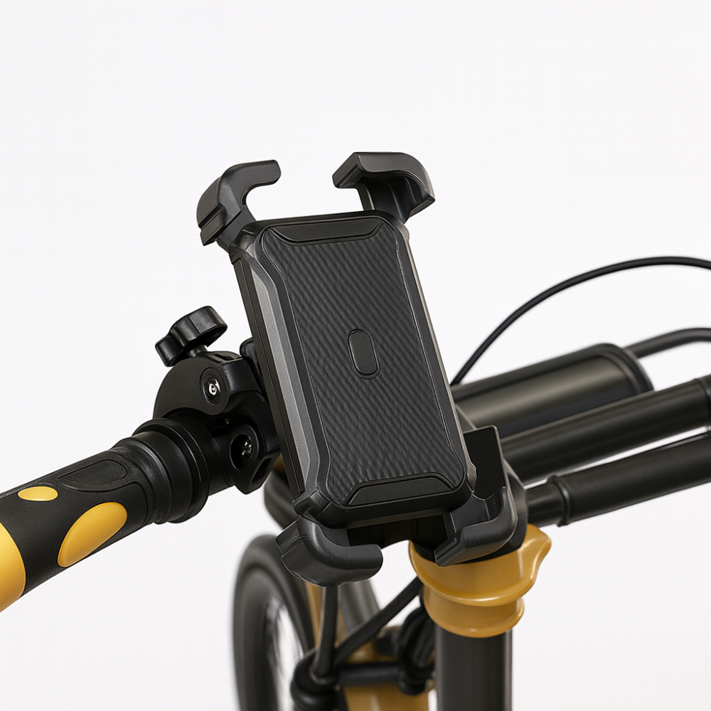 Support téléphone vélo 360° – Fixation guidon universelle anti-choc