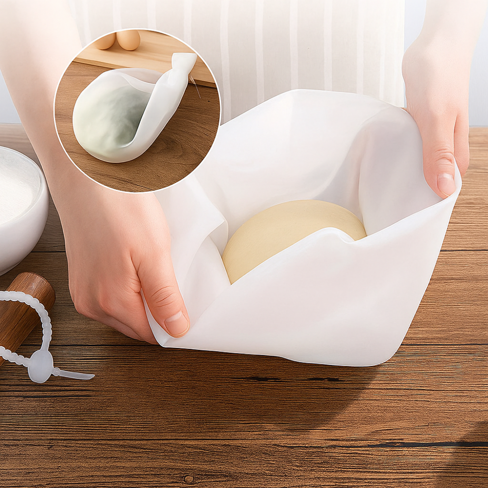 Pâti'Sac – Sac en silicone pour pétrir sans effort