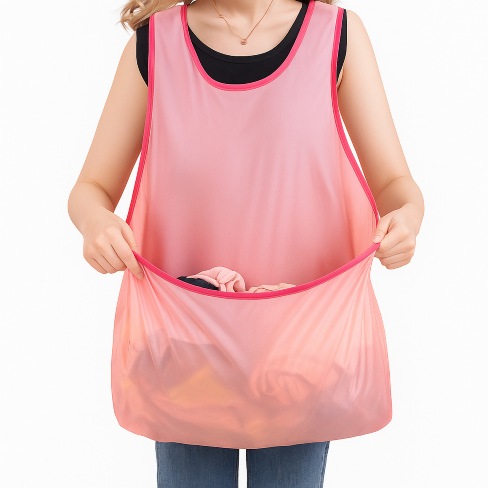 Tablier ménager multifonctions avec grande poche