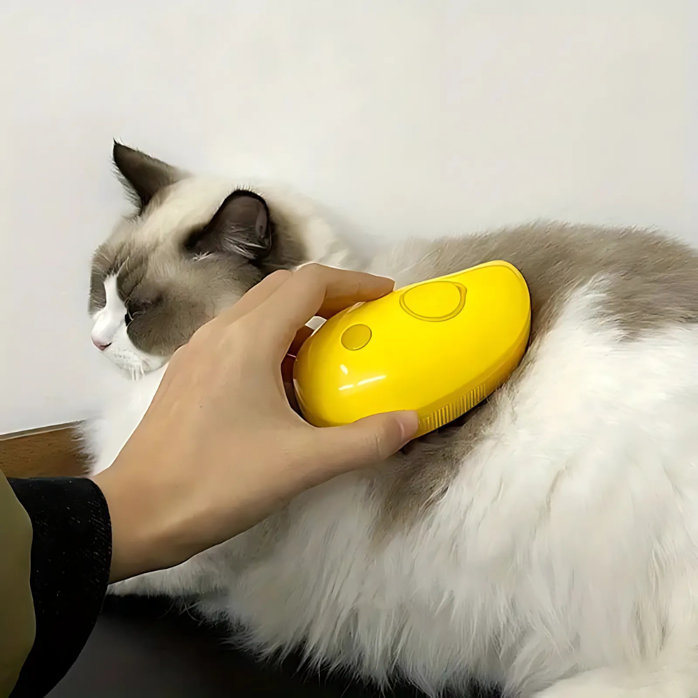 PetiBrosse – Brosse démêlante et anti-poils pour animaux