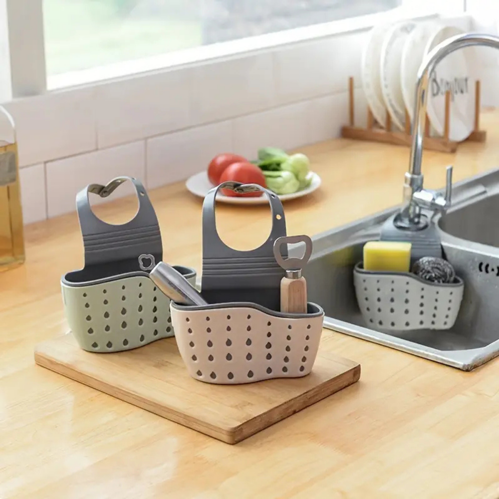 Clip’Évier – Panier suspendu pratique et réglable