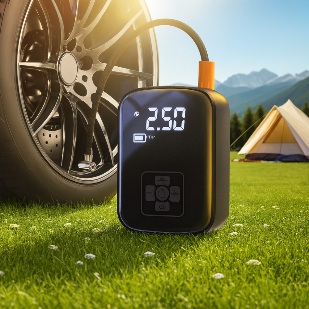 Compresseur à air portable sans fil – Gonfleur pneus