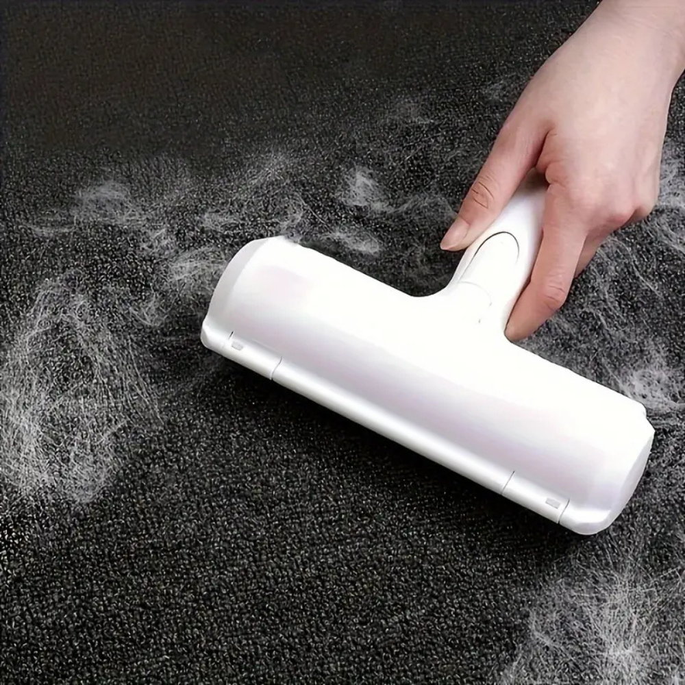 Brosse Anti-Poils  – Élimine les Poils de Chats et Chiens sur Vêtements et Canapés
