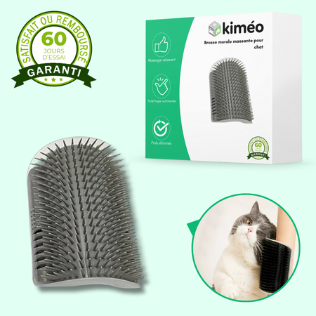 Brosse murale massante pour chat
