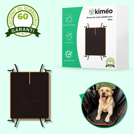Tapis de protection de siège auto pour chien – Tapis pliable Oxford 210D résistant