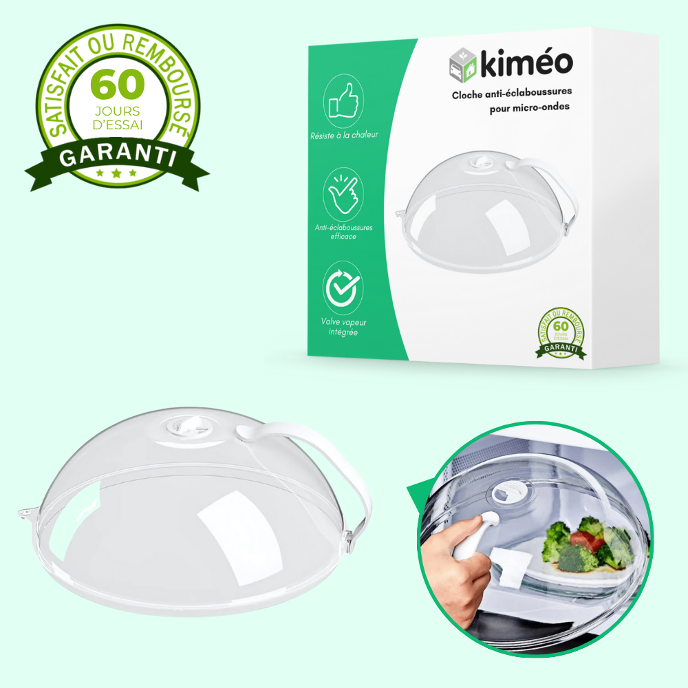 Cloche anti-éclaboussures pour micro-ondes