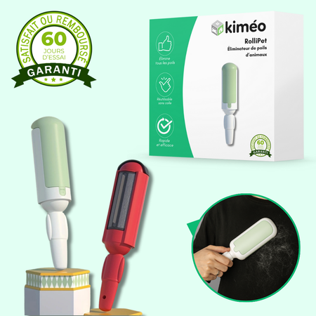 RolliPet – Éliminateur de poils d’animaux pratique et lavable