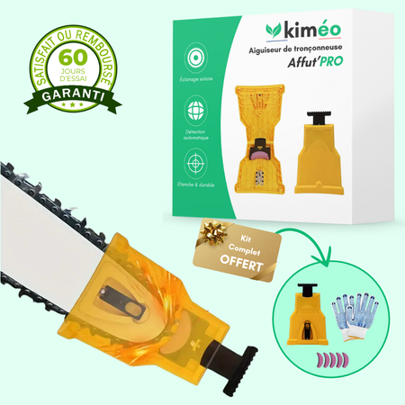 Affût’PRO Affûteur de Tronçonneuse Ultra-Rapide – Précision Instantanée pour Coupe Efficace