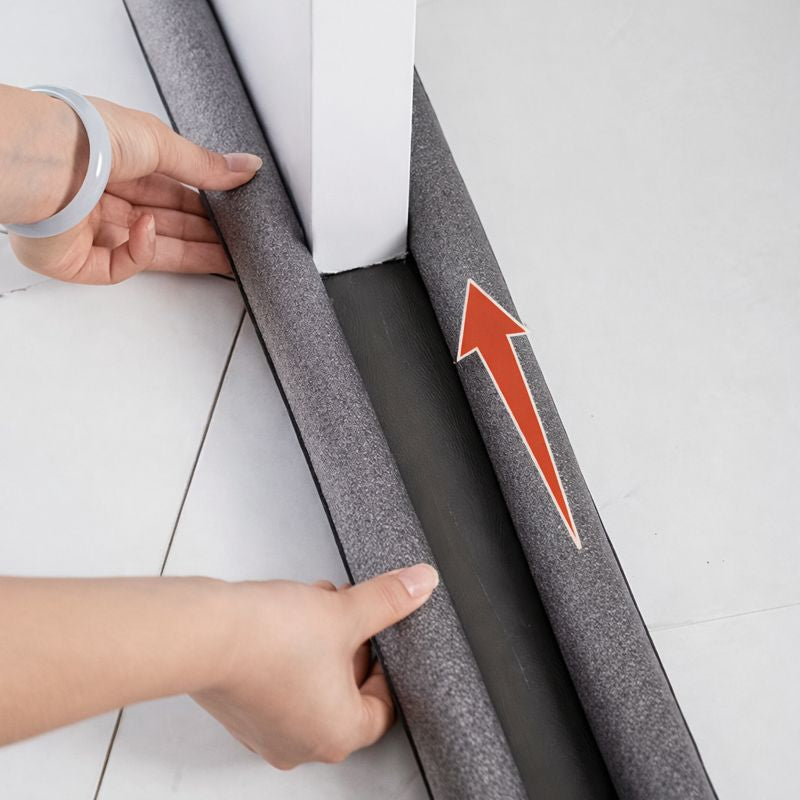 Iso’Porte Bas de porte isolant – Isolation de porte anti-froid, air et poussière