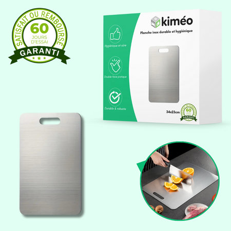 PureCut™ | Planche à découper en titane anti-bactérienne | Durable et hygiénique