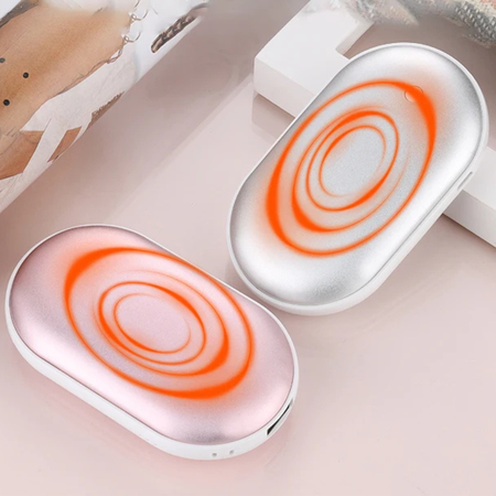 Heat’Max | Chauffe mains rechargeable réutilisable ultra fin double face 3 niveaux