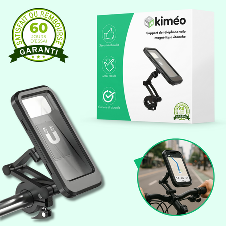Support de téléphone vélo magnétique étanche – Fixation GPS sécurisée