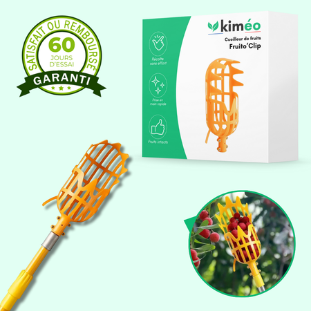 Fruito’Clip – Cueilleur de fruits manuel pour jardin sans échelle