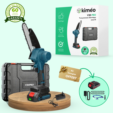 V30 PRO - Tronconneuse électrique portable - Coupe rapide et précise