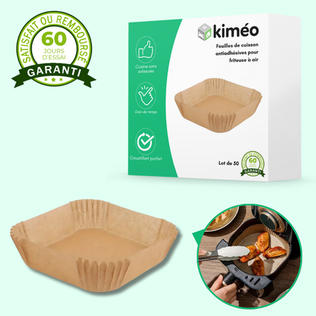 Papier cuisson pour Air Fryer (lot de 50)