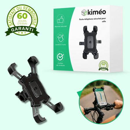 Support téléphone vélo antichoc – Porte-GPS sécurisé pour guidon de vélo électrique
