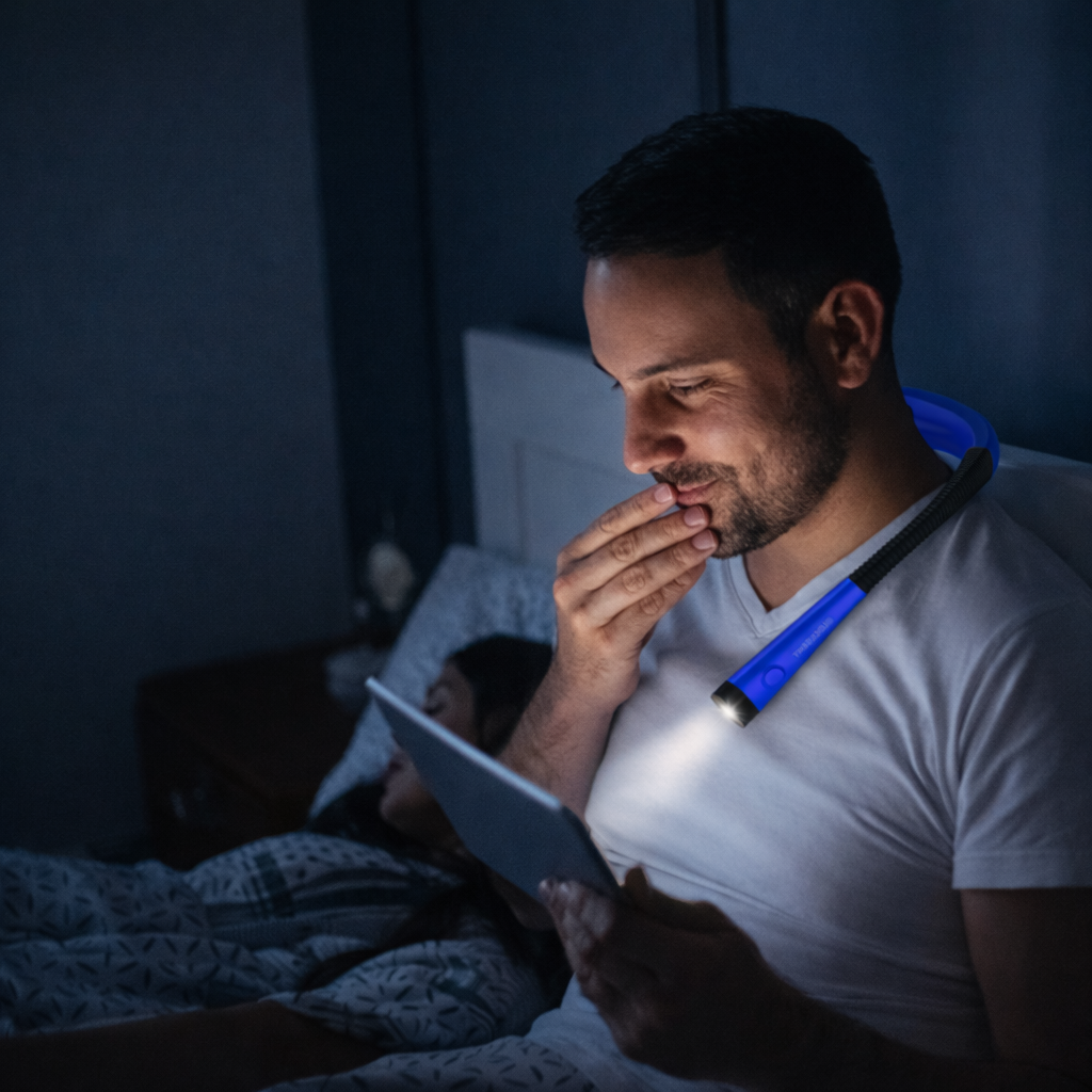 Lectura | Lampe de lecture cou rechargeable LED réglable mains libres