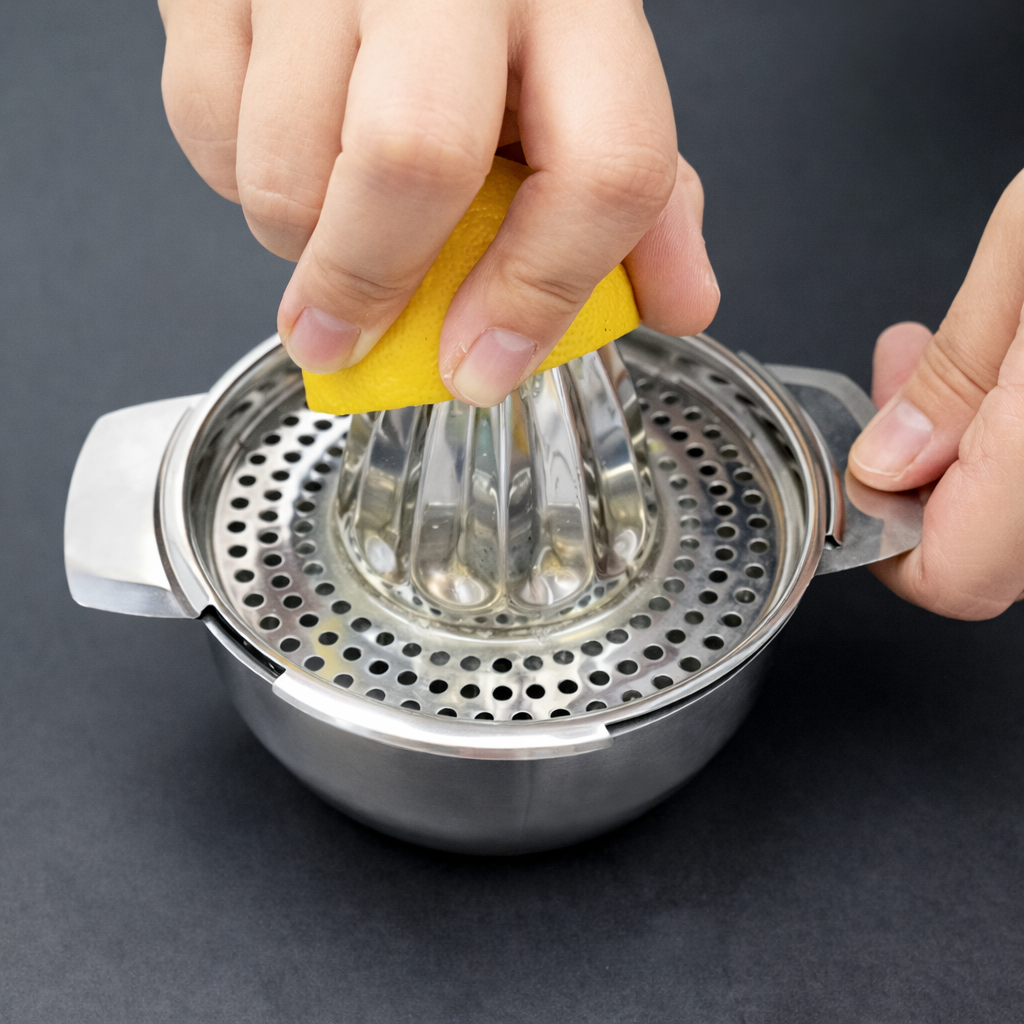 Presse-agrumes manuel en acier inoxydable professionnel grande capacité