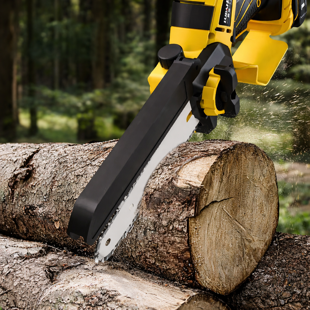 V100 PRO | Tronçonneuse Électrique Sans Fil | Coupe Rapide & Précise