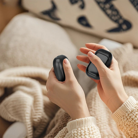 Warmix | Chauffe mains rechargeable réutilisable Lot de 2 portable double chaleur hiver