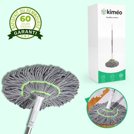 Serpillière rotative auto-essorante